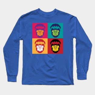 Pop Goes the Wolf Man Long Sleeve T-Shirt